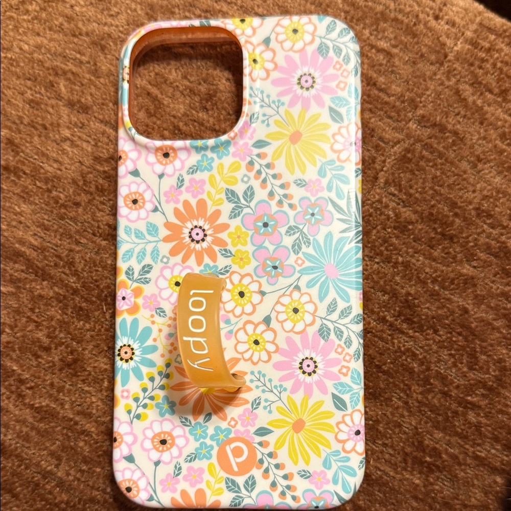 Loopy Case Pastel Floral Phone Case